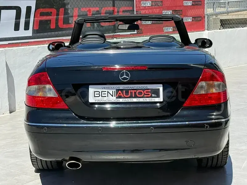 Usado Mercedes CLK200 Avantgarde 184 CV (135 kW) 2008 Negro Descapotable