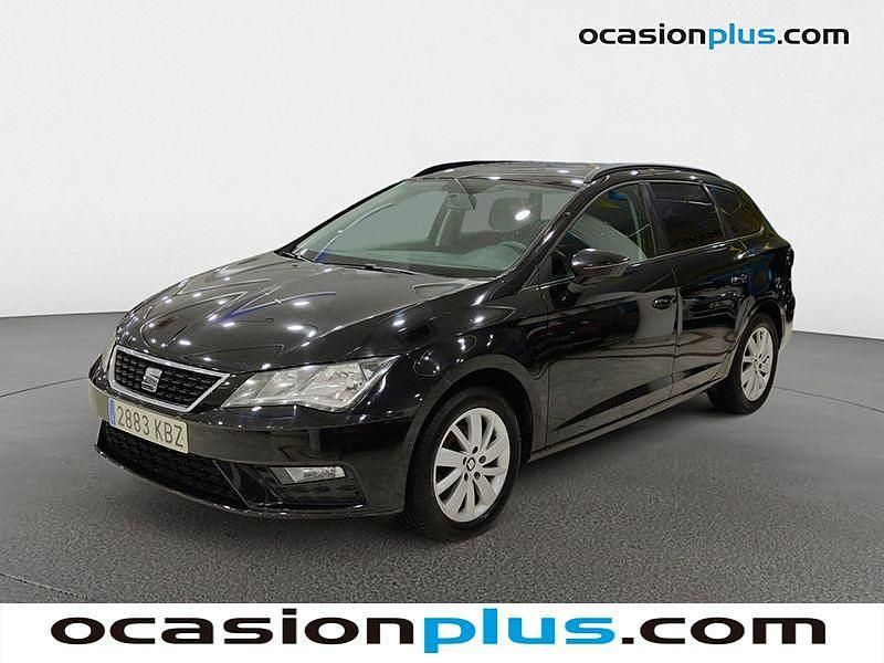Negro Usado 2017 Seat Leon ST Reference Familiar | 11.450 € (Precio justo) - Imagen 1/4