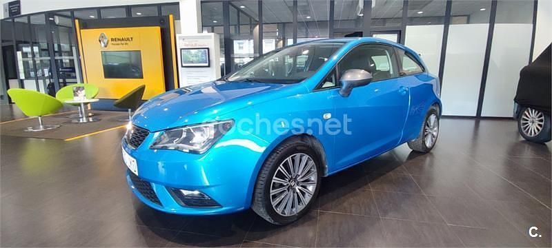 Azul Usado 2015 Seat Ibiza CONNECT Berlina | 6490 € (Precio justo) - Imagen 1/4