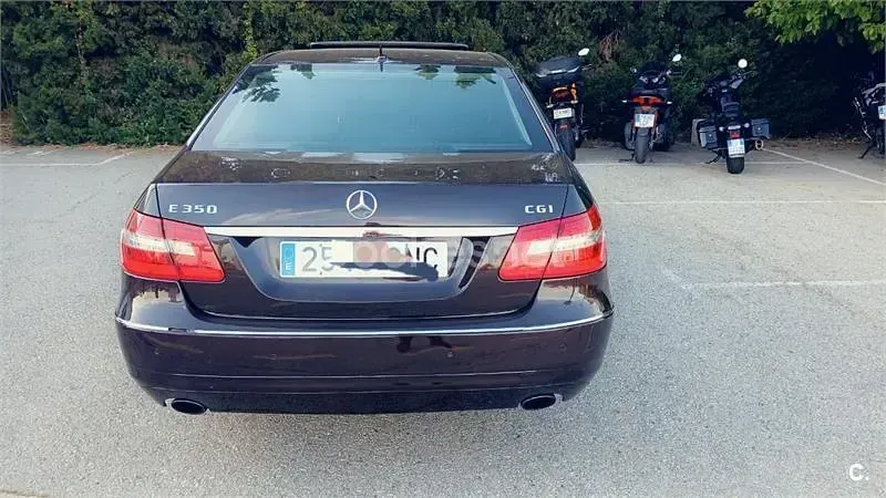Usado Mercedes E350 Avantgarde 292 CV (214 kW) 2009 Marrón Berlina