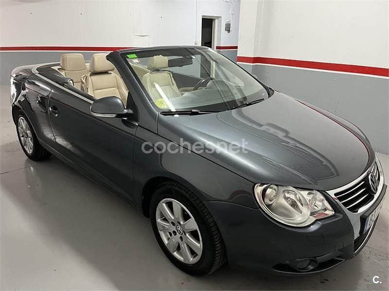 Gris / plata Usado 2009 VW Eos Descapotable | 4650 € (Buen precio) - Imagen 1/4
