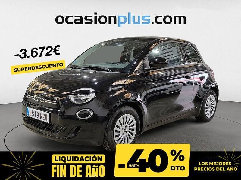 Negro Usado 2022 Fiat 500e Action Utilitario | 12.350 € (Precio justo) - Imagen 1/4