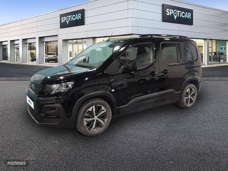 Negro Usado 2023 Peugeot e-Rifter GT Monovolumen | 22.900 € (Precio justo) - Imagen 1/4