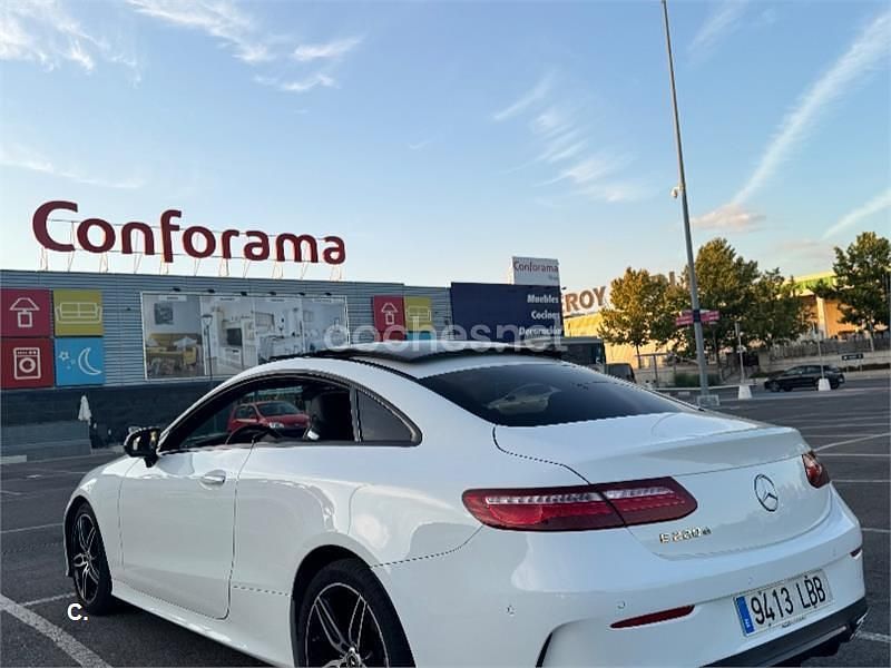 Usado Mercedes E220 194 CV (142 kW) 2019 Blanco Coupe