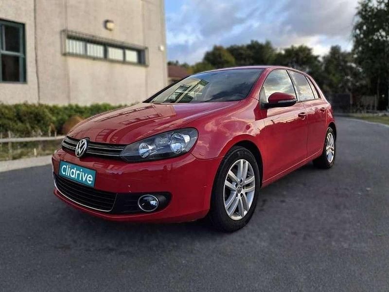Usado VW Golf VI Sport 105 CV (77 kW) 2010 Rojo Utilitario