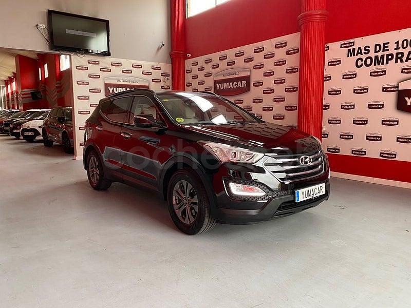 Usado Hyundai Santa Fe 150 CV (110 kW) 2013 Negro SUV