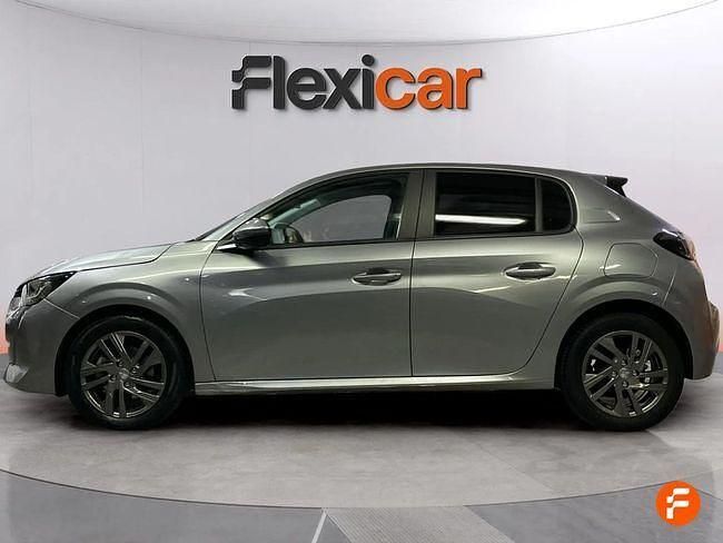 Usado Peugeot 208 Active 100 CV (73 kW) 2021 Gris Utilitario
