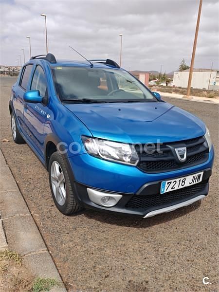 Azul Usado 2015 Dacia Sandero Stepway Utilitario | 8000 € (Buen precio) - Imagen 1/4