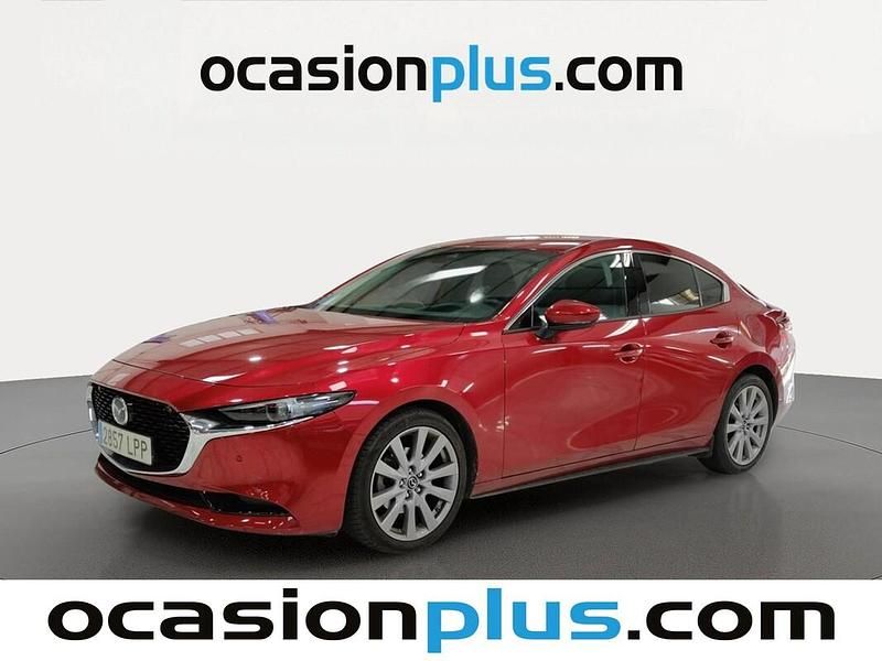Rojo Usado 2021 Mazda 3 Berlina | 20.319 € (Super precio) - Imagen 1/4