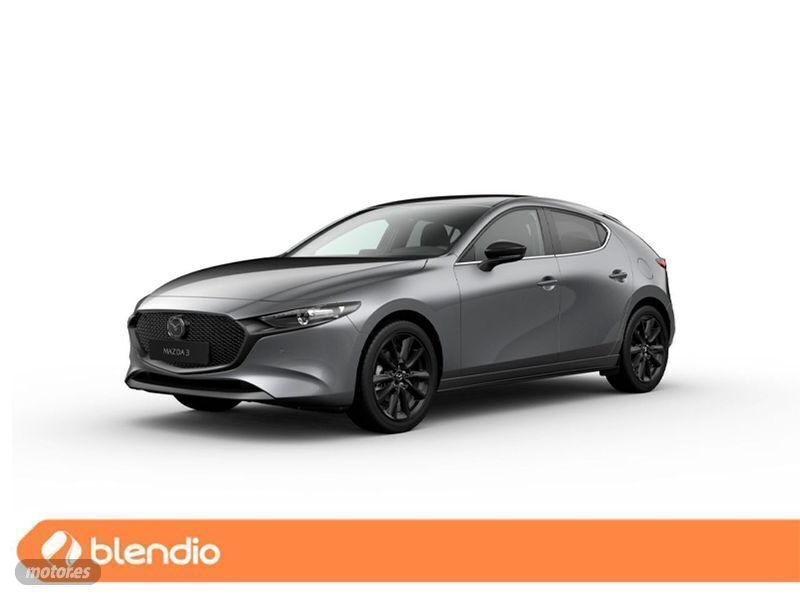 Gris Nuevo 2025 Mazda 3 Homura-Line Berlina | 30.600 € (Precio justo) - Imagen 1/4