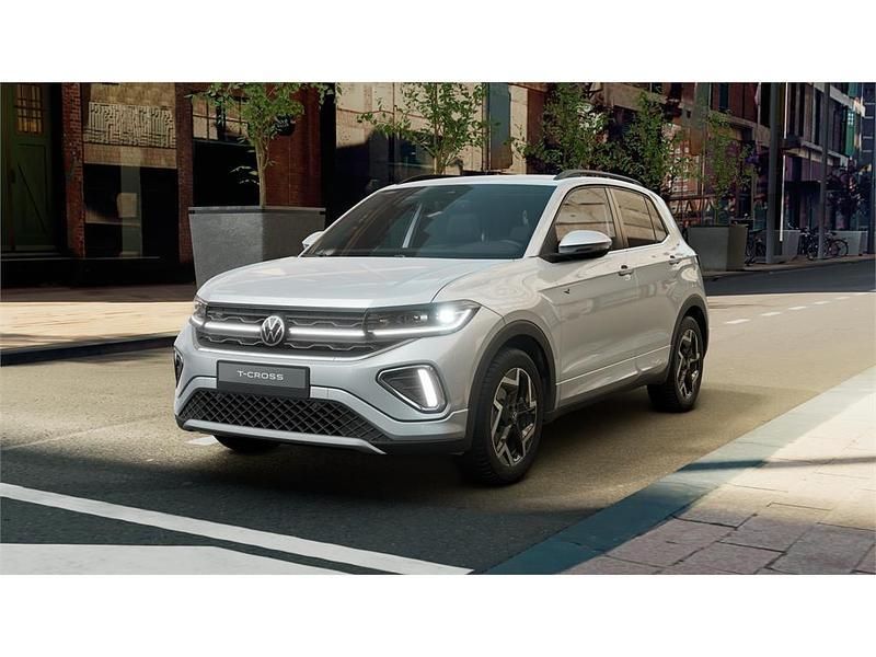 Gris Nuevo 2025 VW T-Cross R-line SUV | 30.757 € - Imagen 1/4