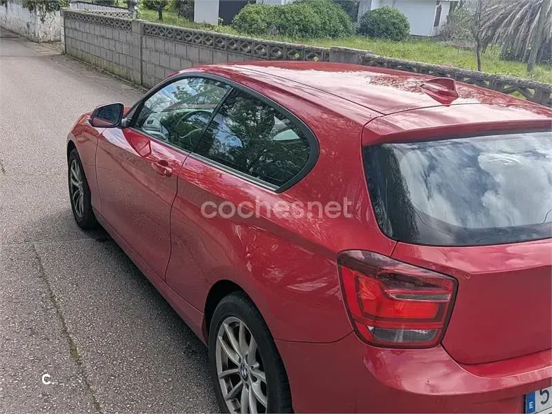 Brugt BMW 116 Efficient Dynamics 116 HK (85 kW) 2014 Rød Hatchback