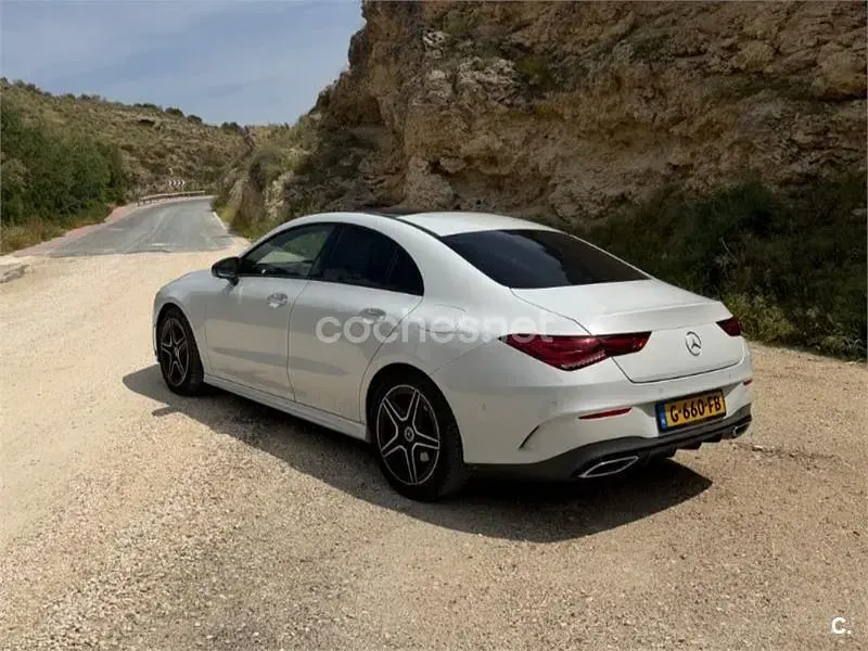 Usado Mercedes CLA200 156 CV (114 kW) 2019 Blanco Berlina