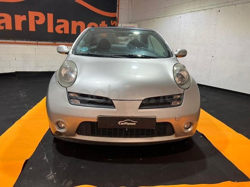Usado Nissan Micra C+C Tekna 88 CV (64 kW) 2008 Gris / plata Descapotable