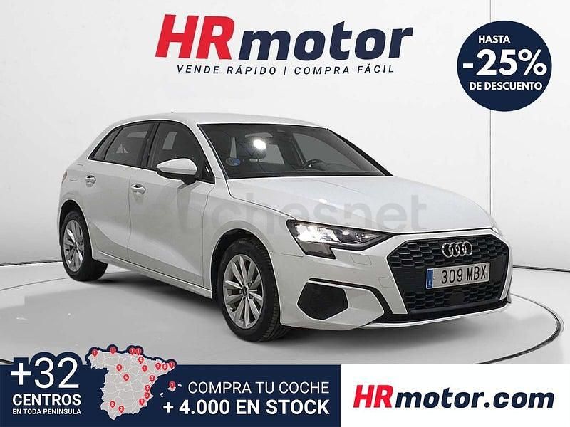 Usado Audi A3 Advanced Plus 110 CV (80 kW) 2022 Blanco Berlina