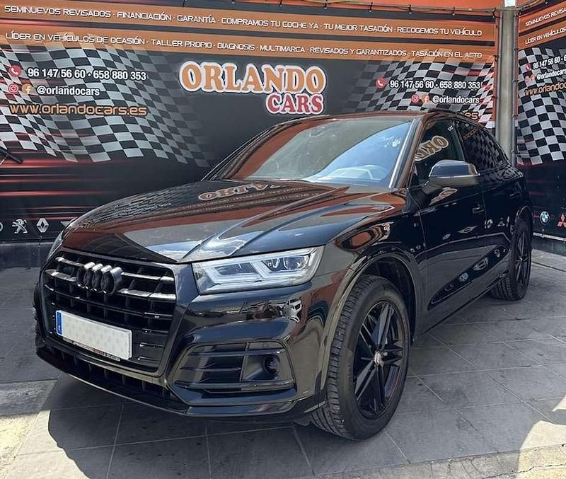 Negro Usado 2019 Audi Q5 S-Line SUV | 34.900 € (Precio justo) - Imagen 1/4
