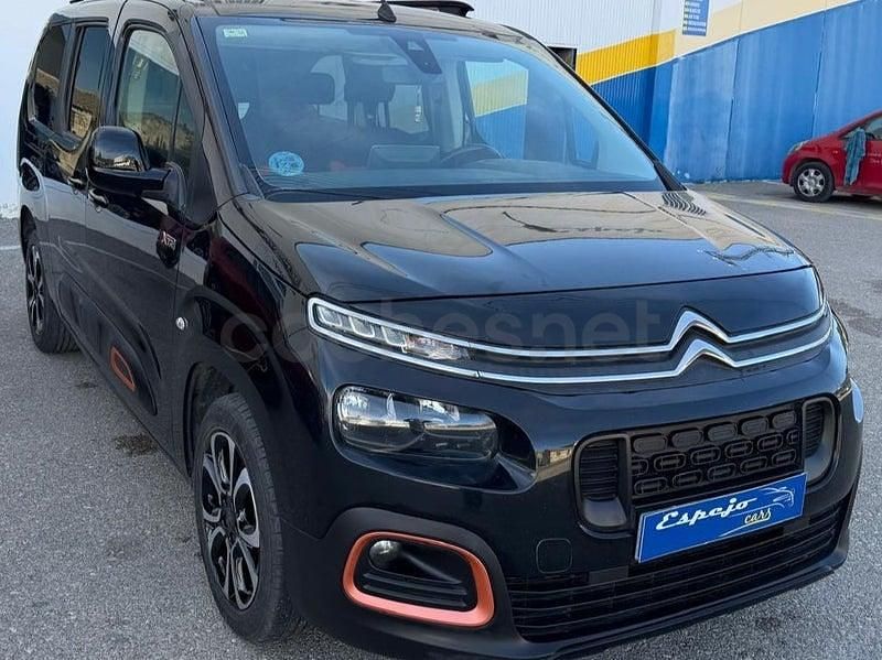 Usado Citroën Berlingo Shine 130 CV (95 kW) 2020 Negro Monovolumen
