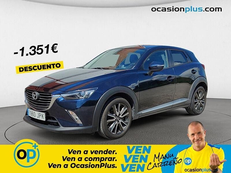 Occasion Mazda CX-3 Luxury 105 ch (77 kW) 2016 Bleue SUV