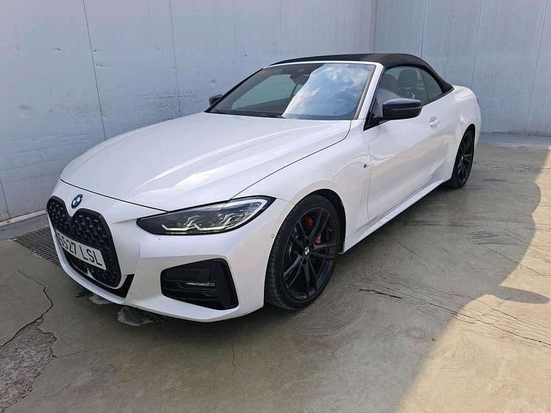 Blanco Usado 2021 BMW 420 M Sport Descapotable | 39.900 € (Un poco caro) - Imagen 1/4