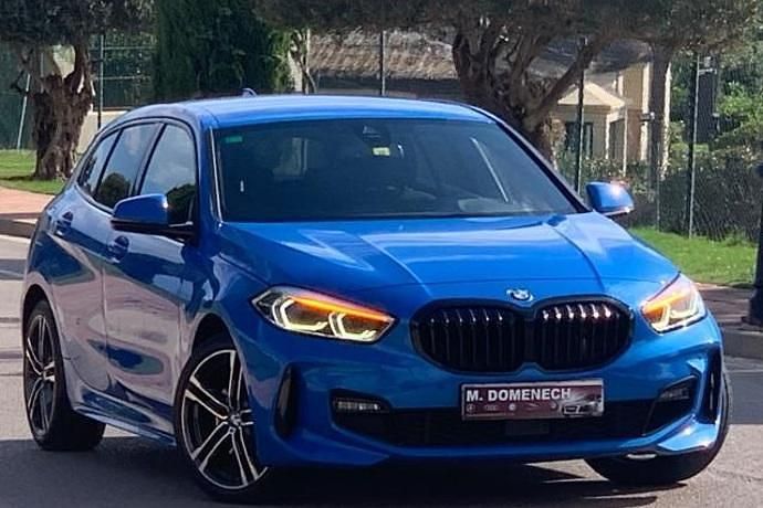 Usado BMW 118 M Sport 136 CV (100 kW) 2020 Azul Utilitario