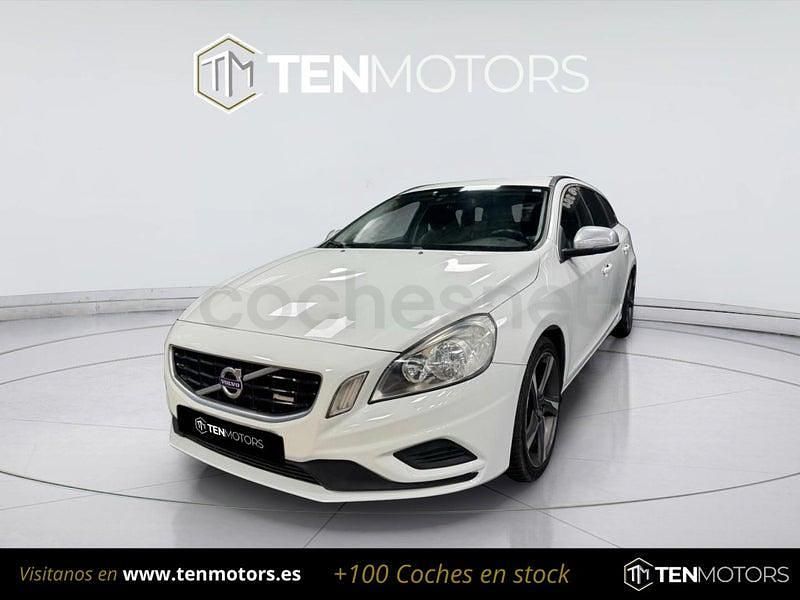 Usado Volvo V60 R-Design 163 CV (119 kW) 2012 Blanco Familiar