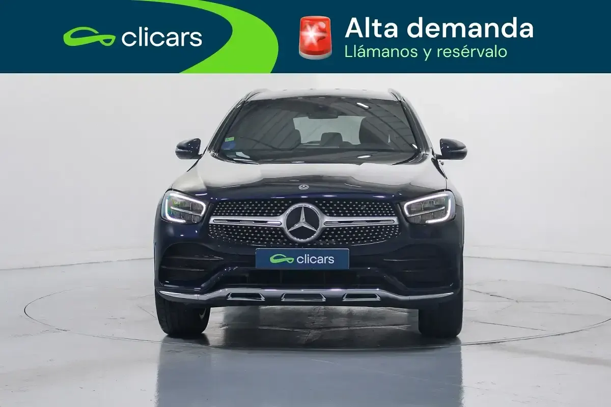 Usado Mercedes GLC300 122 CV (89 kW) 2022 Azul SUV