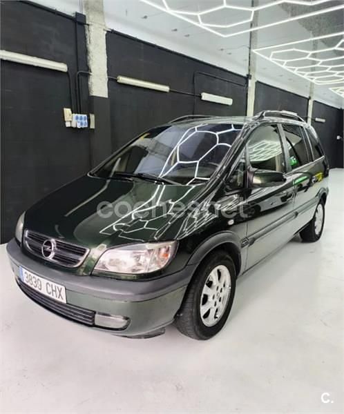 Usado Opel Zafira Elegance 100 CV (73 kW) 2003 Verde Monovolumen