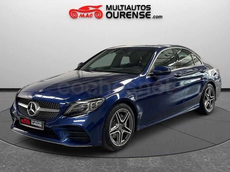 Usado Mercedes C220 194 CV (142 kW) 2019 Azul Berlina
