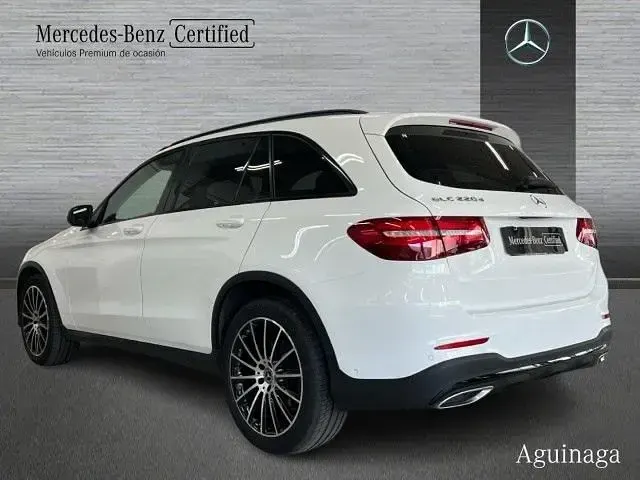Usado Mercedes GLC220 170 CV (125 kW) 2019 Blanco polar SUV