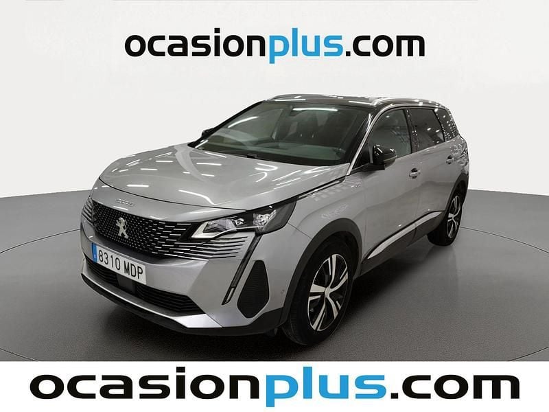 Gris Usado 2023 Peugeot 5008 GT SUV | 24.455 € (Precio justo) - Imagen 1/4