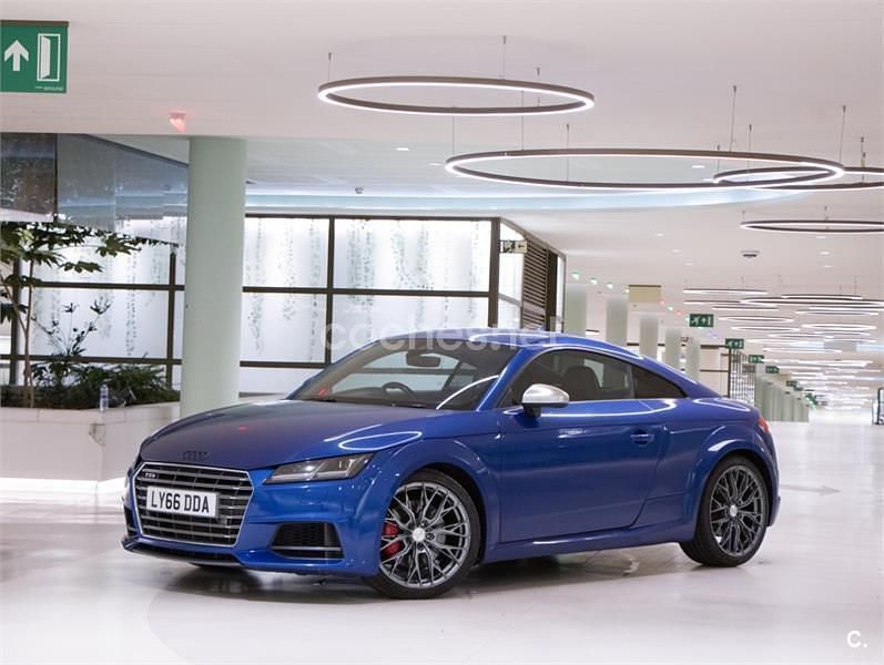 Azul Usado 2017 Audi TTS Coupe | 19.990 € - Imagen 1/4