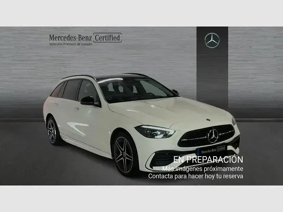 Käytetty Mercedes C300e 313 HP (230 kW) 2022 Valkoinen Farmari