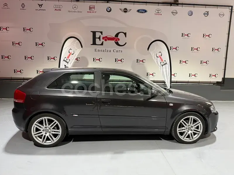 Używany Audi A3 S-Line 140 KM (102 kW) 2008 Czarny Hatchback