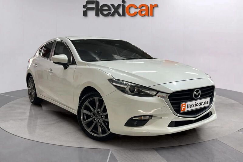 Blanco Usado 2017 Mazda 3 Berlina | 12.890 € (Buen precio) - Imagen 1/4