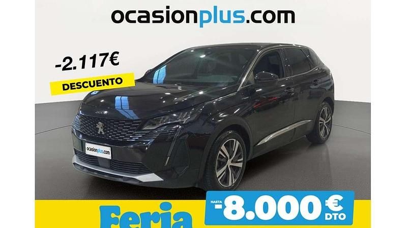 Negro Usado 2023 Peugeot 3008 Allure Monovolumen | 21.173 € (Precio justo) - Imagen 1/4