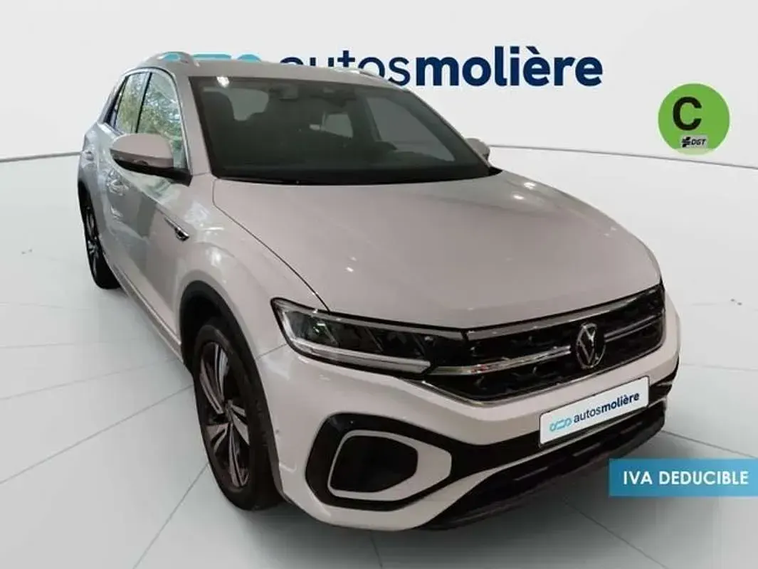 Usado VW T-Roc R-line 150 CV (110 kW) 2023 Blanco SUV