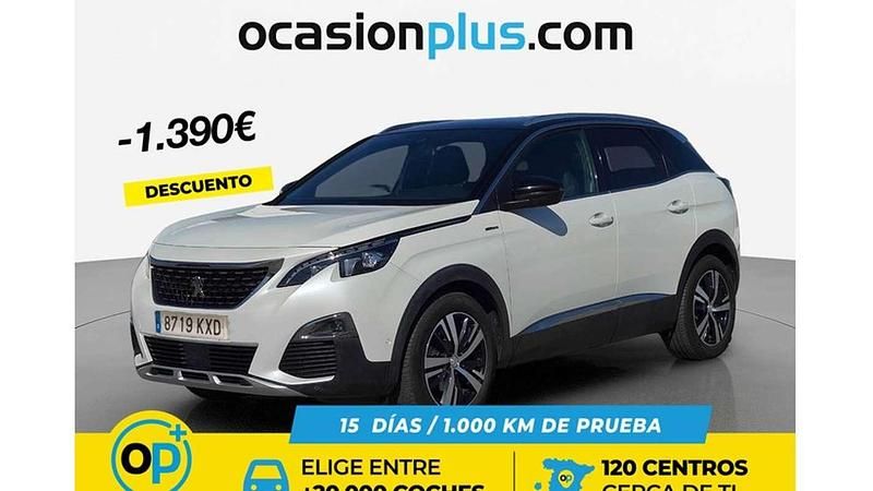 Usado Peugeot 3008 GT-line 131 CV (96 kW) 2019 Blanco SUV