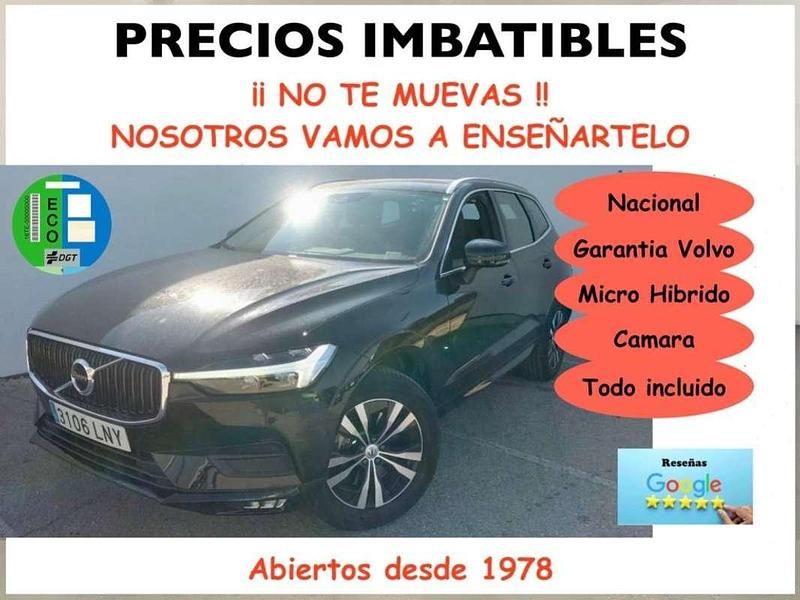 Negro Usado 2021 Volvo XC60 Momentum SUV | 32.900 € (Precio justo) - Imagen 1/4