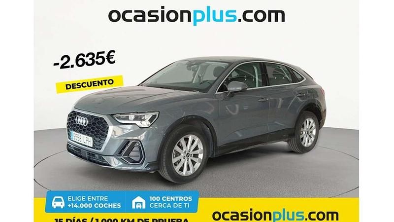 Gris Usado 2021 Audi Q3 Sportback Advanced SUV | 26.355 € (Super precio) - Imagen 1/4