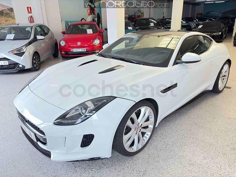 Usado Jaguar F-Type S 380 CV (279 kW) 2016 Blanco Coupe