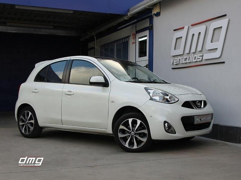 Blanco Usado 2015 Nissan Micra Acenta Utilitario | 8400 € (Precio justo) - Imagen 1/4