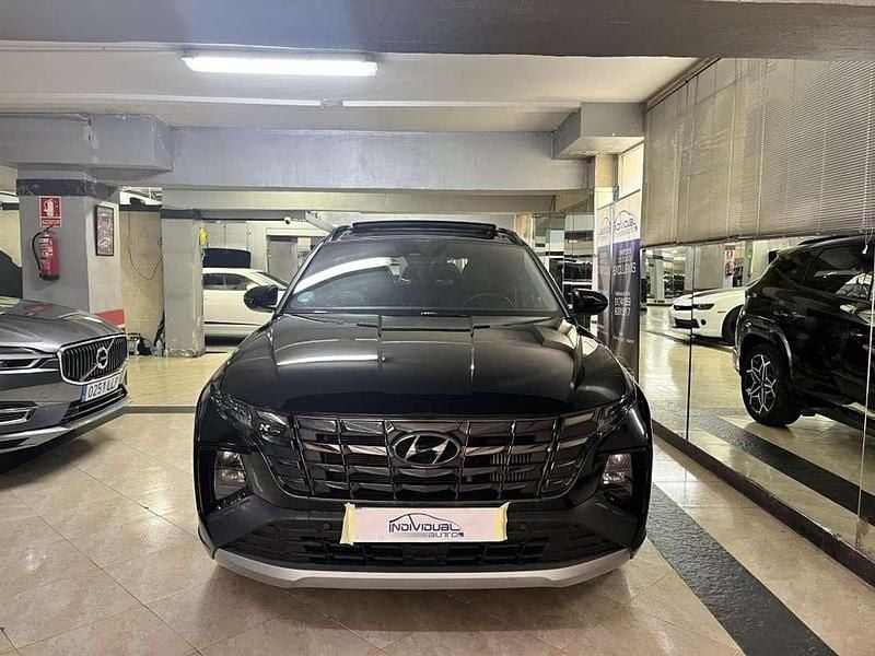 Usado Hyundai Tucson N Line 136 CV (100 kW) 2022 Negro SUV