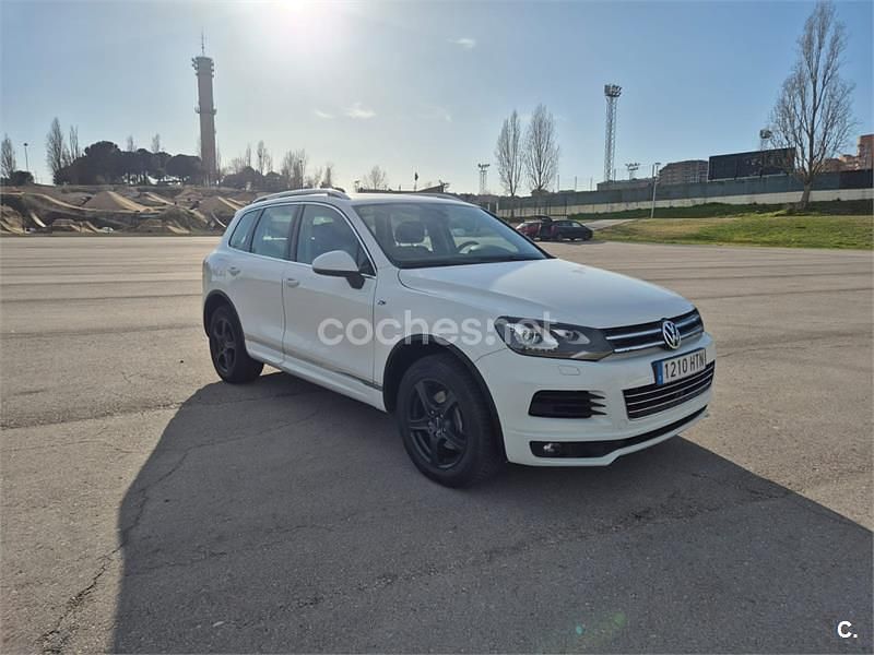 Usado VW Touareg R-line 245 CV (180 kW) 2013 Blanco SUV