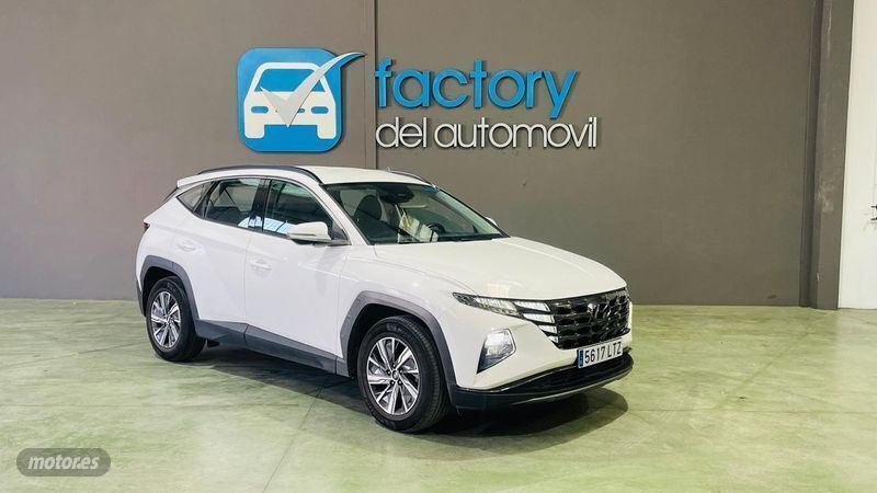 Blanco Usado 2021 Hyundai Tucson SUV | 20.500 € (Un poco caro) - Imagen 1/4