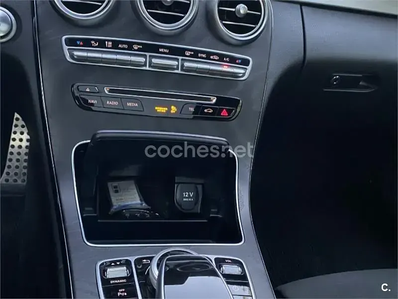 Usado Mercedes C220 194 CV (142 kW) 2017 Gris / plata Coupe