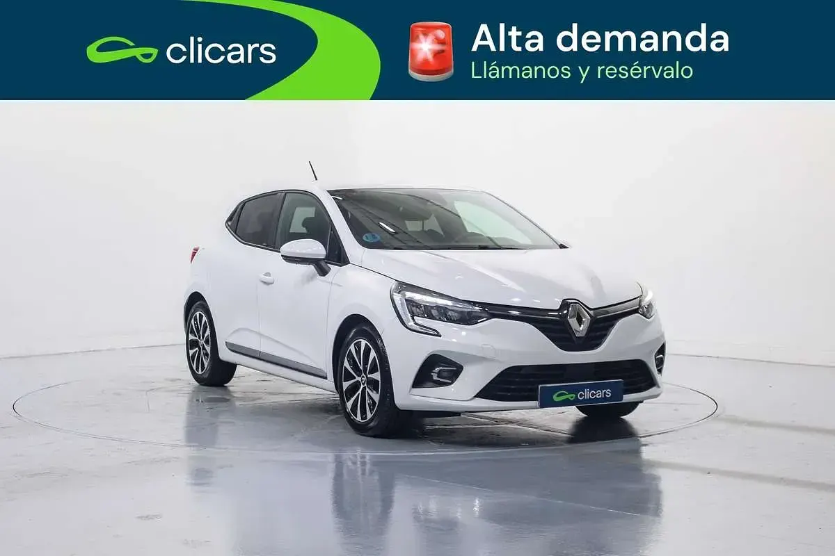 Usado Renault Clio V Intens 140 CV (102 kW) 2021 Blanco Berlina