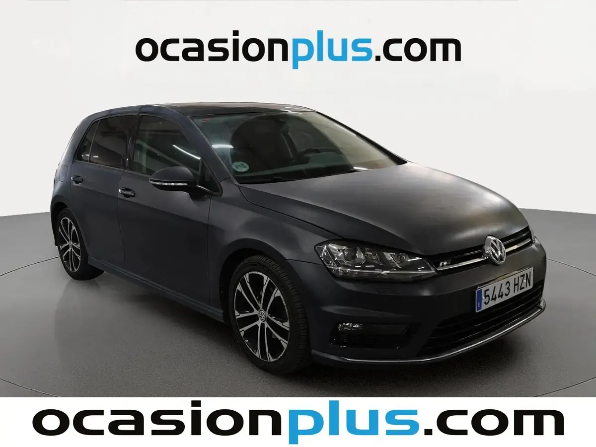 Usado VW Golf VII Sportline 105 CV (77 kW) 2014 Gris Utilitario