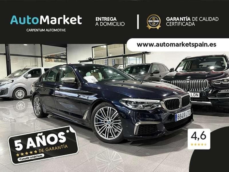Azul Usado 2017 BMW M550 Sport Line Berlina | 39.700 € - Imagen 1/4