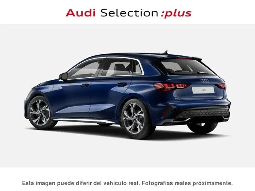 Usado Audi A3 Sportback S-Line 150 CV (110 kW) 2025 Azul Utilitario