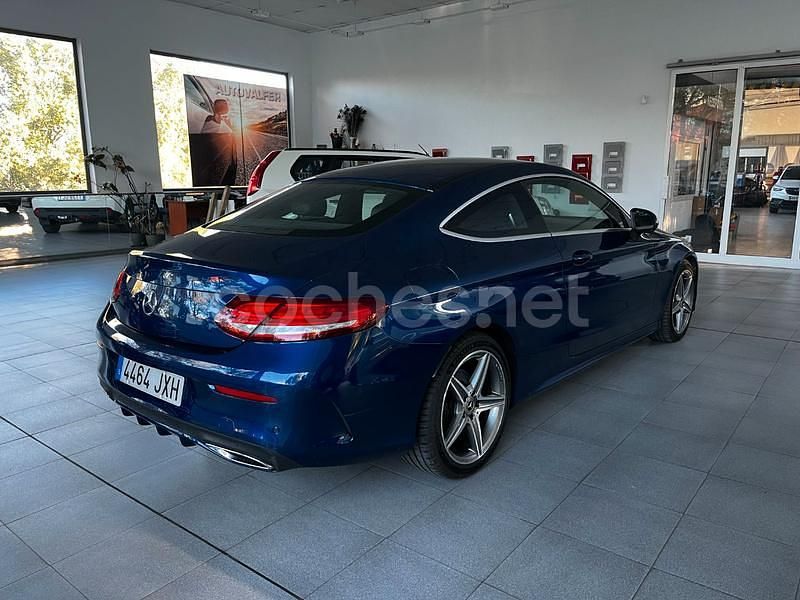 Usado Mercedes C220 170 CV (125 kW) 2017 Azul Coupe